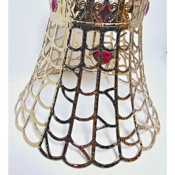 Bath & Body Works Gold Spider Web Jeweled Spider Single Wick Candle Holder New - Picture 7 of 11